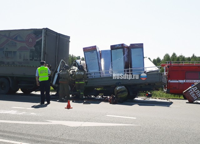Водитель «Газели» погиб в ДТП на трассе Челябинск – Троицк