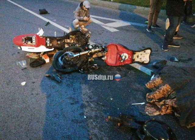 В Набережных Челнах в ДТП погиб мотоциклист. ВИДЕО