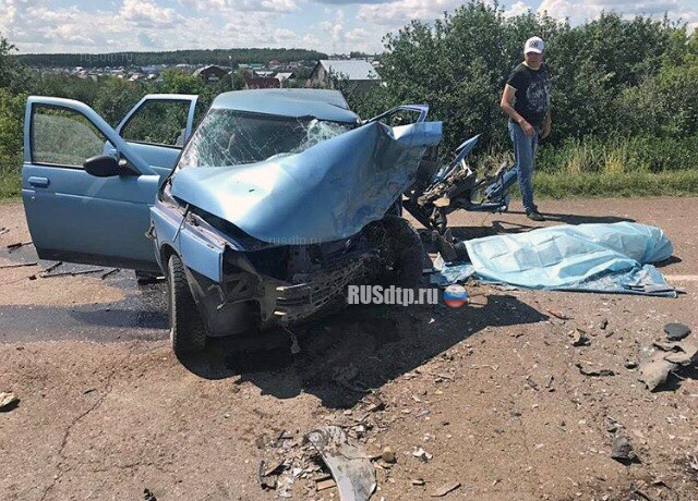 Водитель «десятки» погиб в ДТП в Белебеевском районе