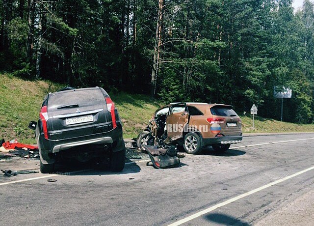 Четыре человека погибли в ДТП на трассе «Санкт-Петербург — Псков»