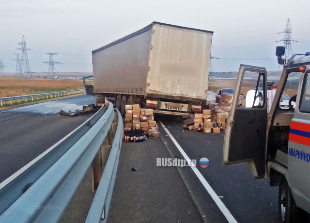 Смертельное ДТП произошло на трассе «Таврида» в Крыму