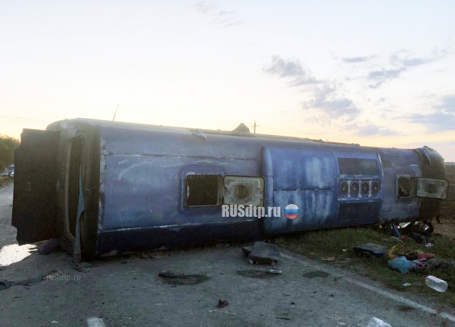 5 человек погибли в ДТП с участием автобуса и грузовика на Ставрополье