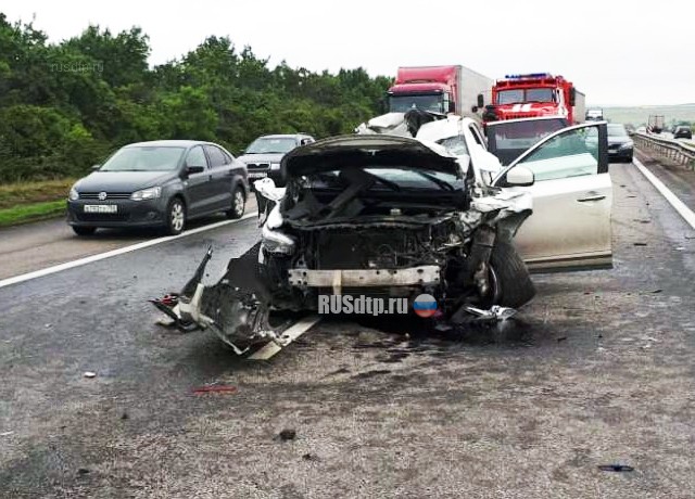 Две женщины погибли в ДТП на трассе М-4 в Воронежской области