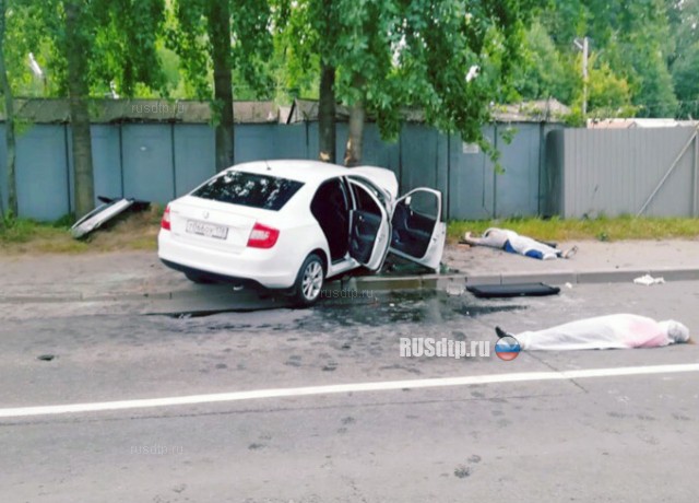 Парень и девушка погибли в ДТП на улице Матроса Железняка в Санкт-Петербурге