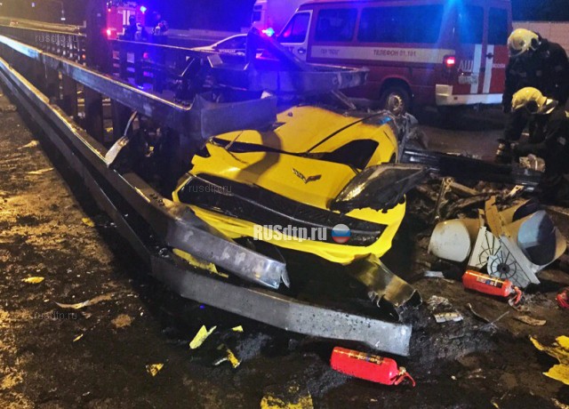 Двое погибли в ДТП с участием спорткара на Киевском шоссе