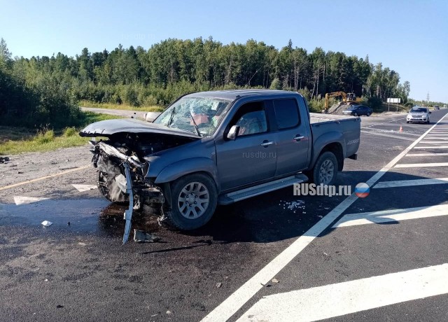 На трассе Тюмень – Ханты-Мансийск в ДТП погиб пассажир «Тойоты»