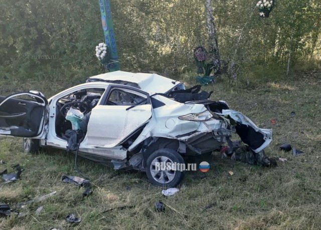 Водитель «Соляриса» погиб в ДТП в Томской области