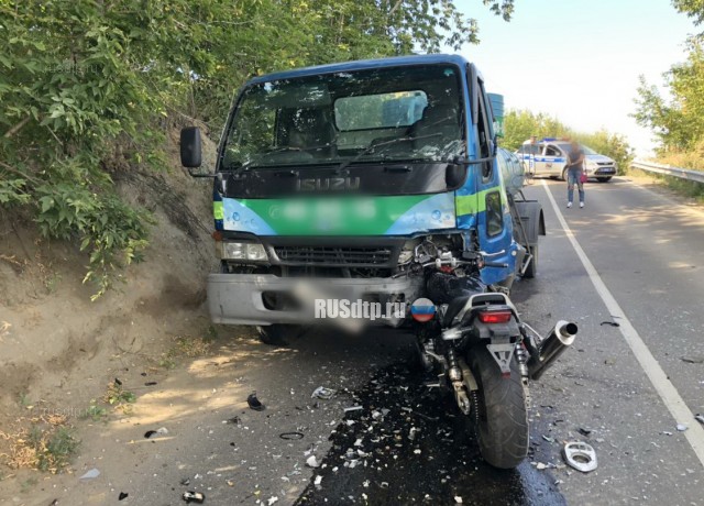 В Иркутске в ДТП с грузовиком погиб мотоциклист