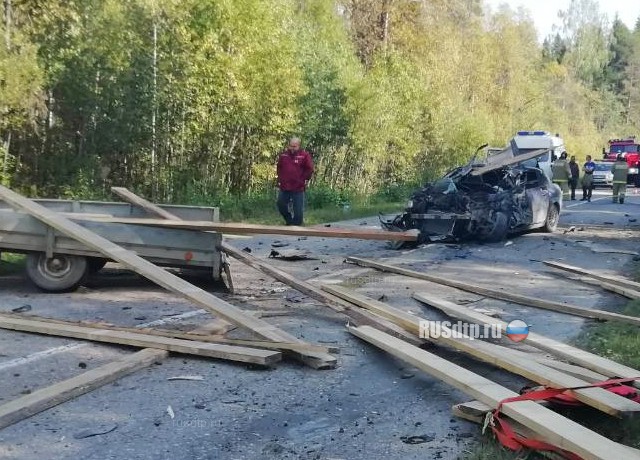 В Вологодской области оторвавшийся прицеп убил водителя «Мегана»