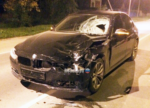 Во Владимирской области лихач на BMW насмерть сбил двоих подростков. ВИДЕО