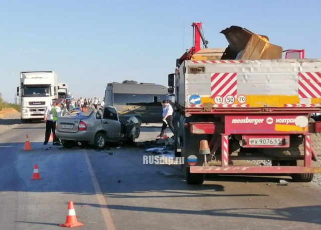 Трое молодых людей погибли в ДТП на трассе «Каспий» в Волгоградской области
