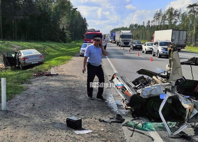 Два человека погибли в ДТП на трассе М-7 в Петушинском районе