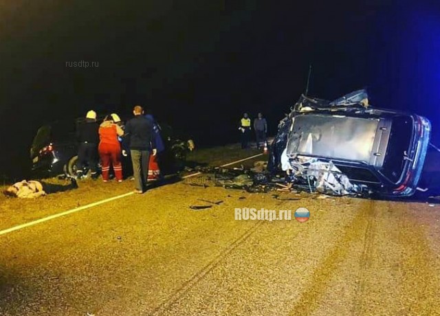 На Кубани в лобовом столкновении автомобилей погибли 5 человек