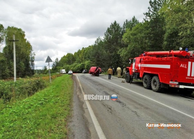 Автоледи погибла в ДТП под Усть-Катавом
