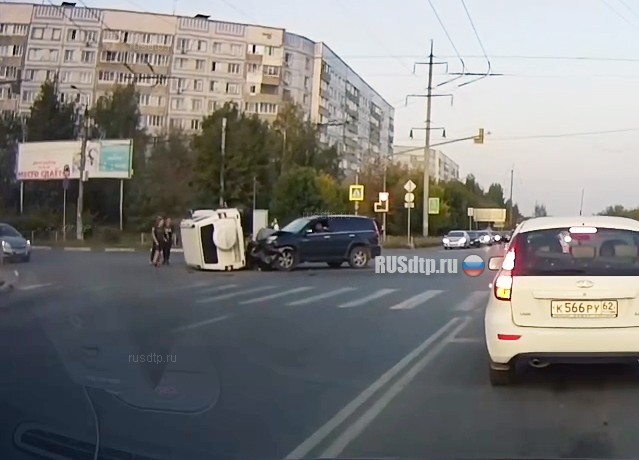 ДТП в Канищево попало на видео