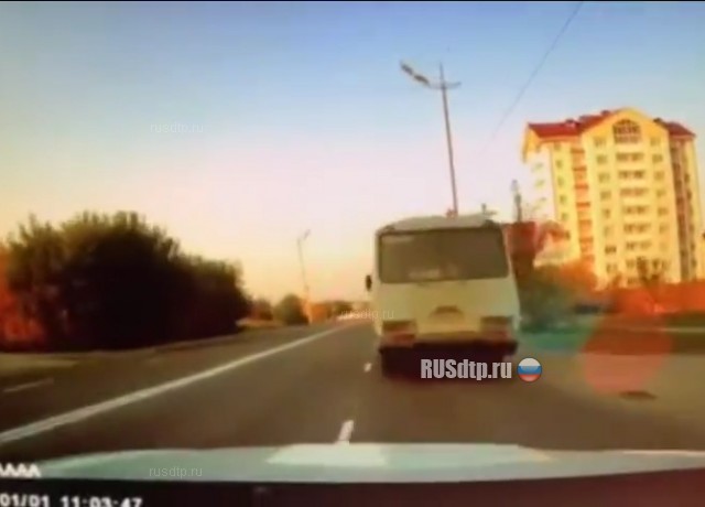 Появилось видео с моментом смертельного ДТП в Ангарске