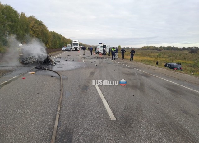 Четверо погибли в огненном ДТП в Тамбовской области