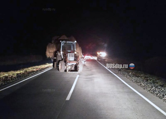 Пассажир «Тойоты» погиб в ДТП с трактором в Тогучинском районе