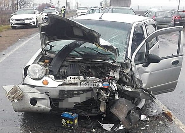 65-летний водитель «Матиза» погиб в ДТП в Уфимском районе