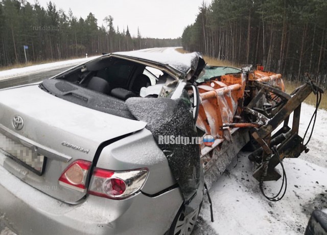 Под Сургутом в ДТП с КАМАЗом погиб пассажир «Тойоты»