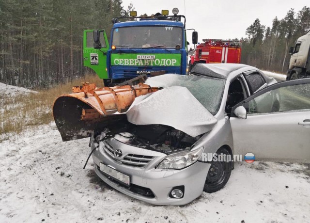 Под Сургутом в ДТП с КАМАЗом погиб пассажир «Тойоты»