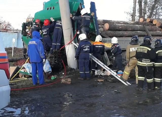 В Челябинске в ДТП с лесовозом погиб человек