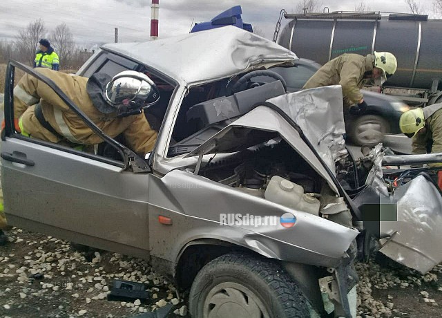 Водитель «Лады» погиб в ДТП на Бирском тракте в Уфе
