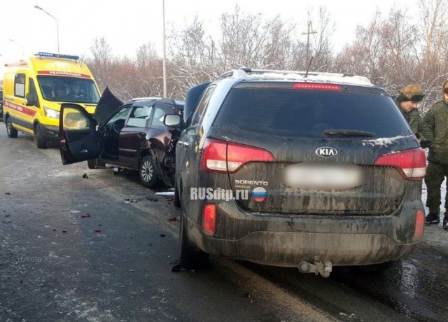 Два человека погибли в ДТП с автобусом под Североморском