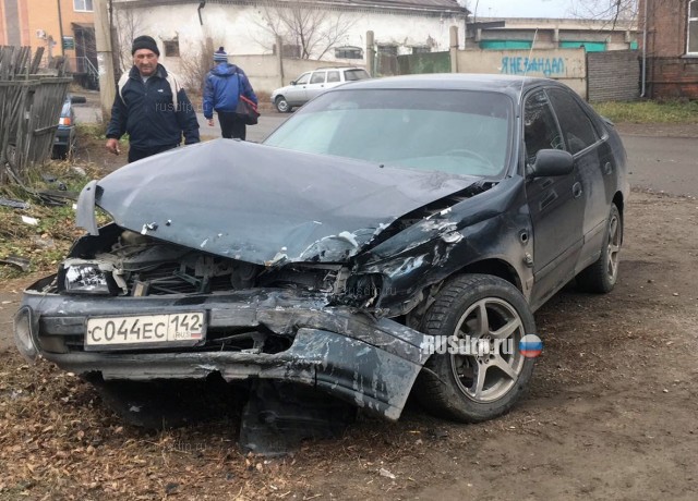 В Минусинске нарушитель на ВАЗ-2114 попал в ДТП и сбил пешехода