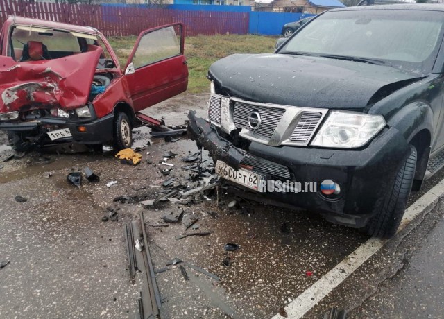 Водитель «Оки» погиб в ДТП в Сараевском районе