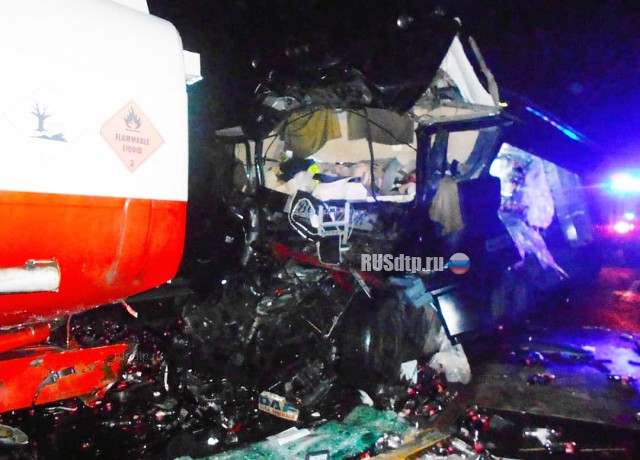На трассе М-4 «Дон» в ДТП с большегрузами погиб водитель