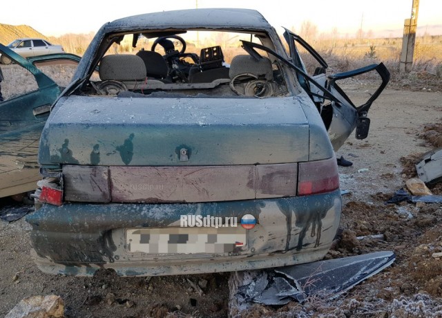 В Свердловской области ВАЗ-2110 съехал в кювет. Двое погибли