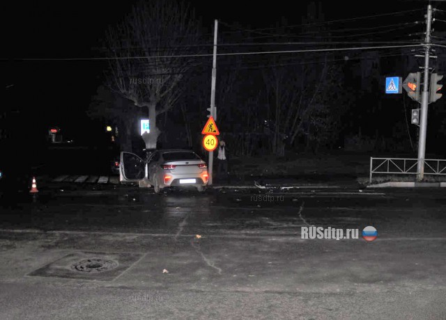 В Рязани в ночном ДТП погиб водитель автомобиля «Daewoo Nexia»
