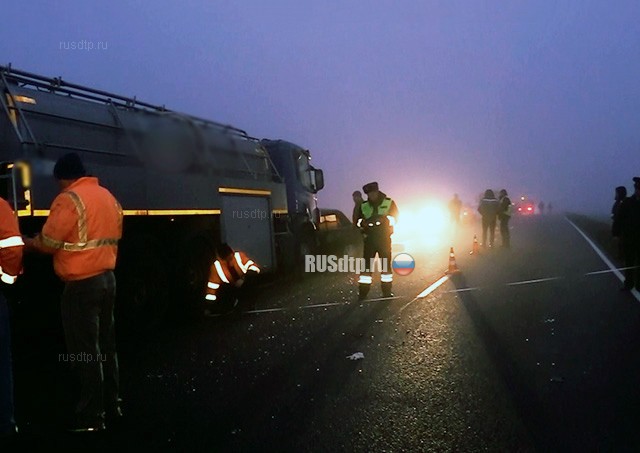 Водитель молоковоза убил троих, обгоняя в тумане