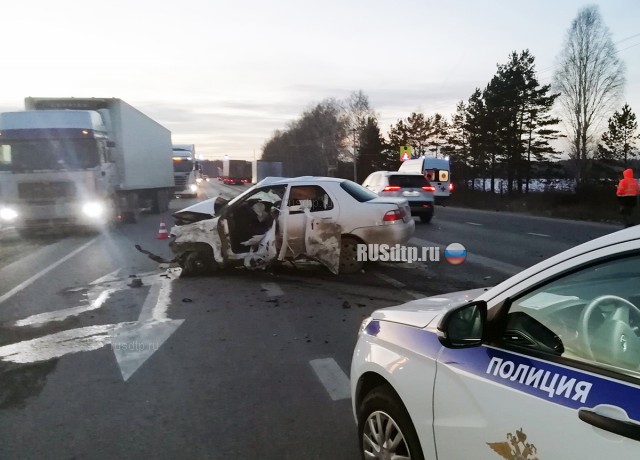 На трассе «Екатеринбург – Тюмень» в ДТП погиб 80-летний водитель