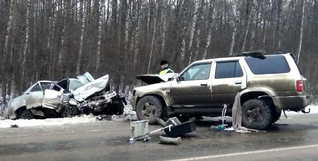 Водитель «Лады» погиб в ДТП на автодороге «Кострома &#8212; Иваново»