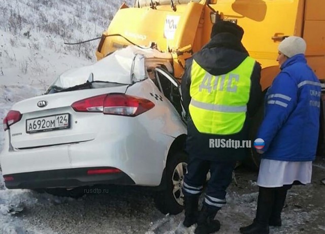 Таксист погиб в ДТП на трассе «Сибирь» в Уярском районе