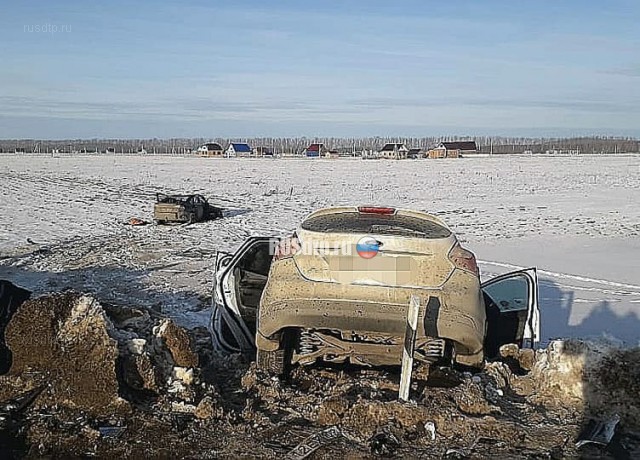 Женщина погибла при столкновении «Фордов» в Башкирии