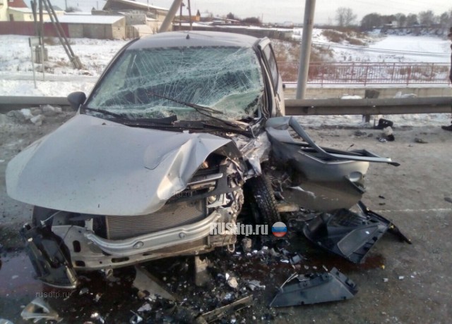 В Тюменской области пьяный водитель врезался в машину с семьей