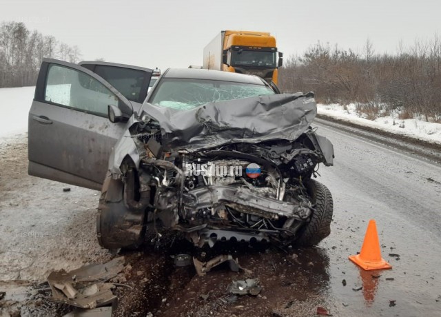 Женщина погибла в тройном ДТП на трассе М-5 в Башкирии
