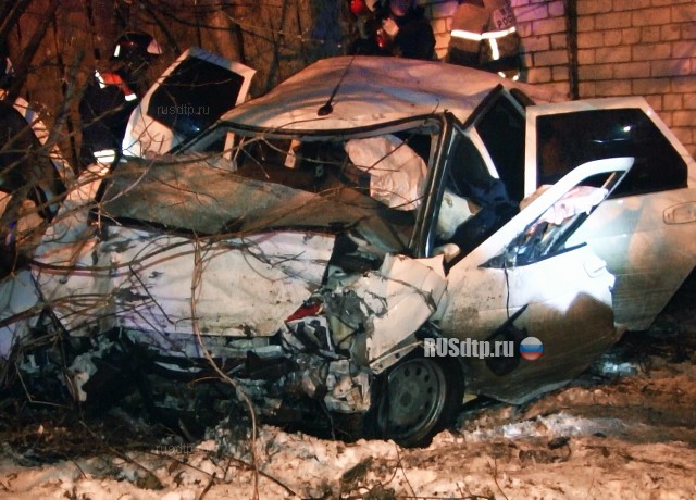 В Казани пьяный водитель убил себя и своего пассажира