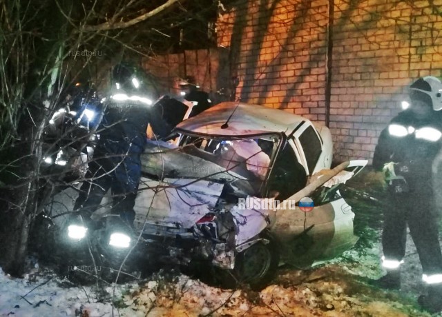 В Казани пьяный водитель убил себя и своего пассажира
