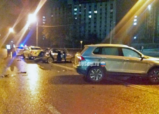 В Харькове пьяный водитель сбил полицейских. ВИДЕО