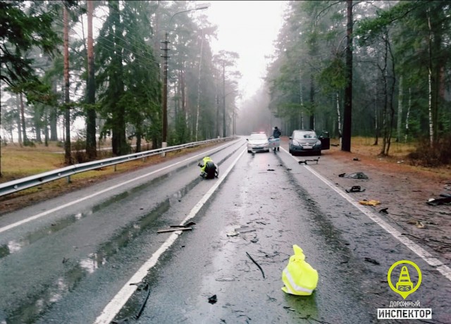 На Приморском шоссе BMW разорвало на части на скорости 140 км/ч. ВИДЕО