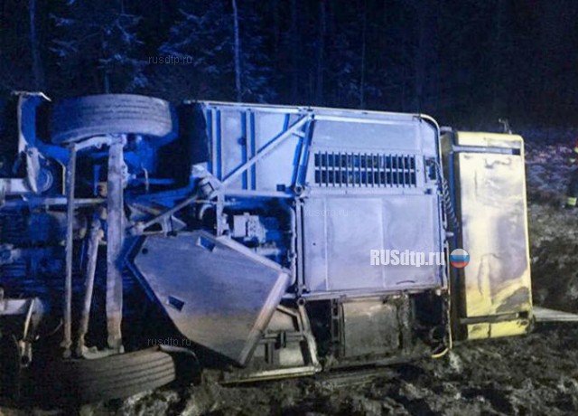 Более 20 человек пострадали в ДТП с автобусом в Псковской области