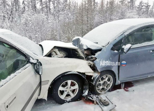 Водитель «Тойоты» погиб в ДТП на трассе «Вилюй» в Якутии