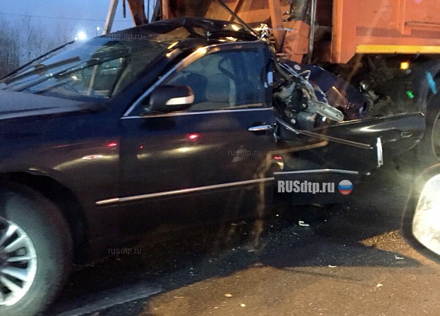 Видеорегистратор запечатлел момент гибели водителя на Софийской улице