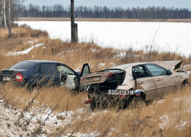 Водитель «Калины» погиб в ДТП на автодороге Рязань — Спасск