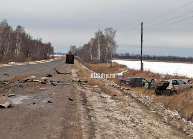Водитель «Калины» погиб в ДТП на автодороге Рязань — Спасск