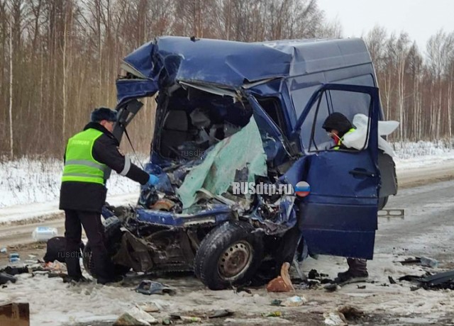 Водитель фургона погиб в ДТП на трассе «Аниш» в Чувашии